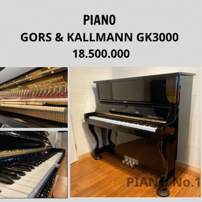 Đàn piano gors & kallmann gk3000